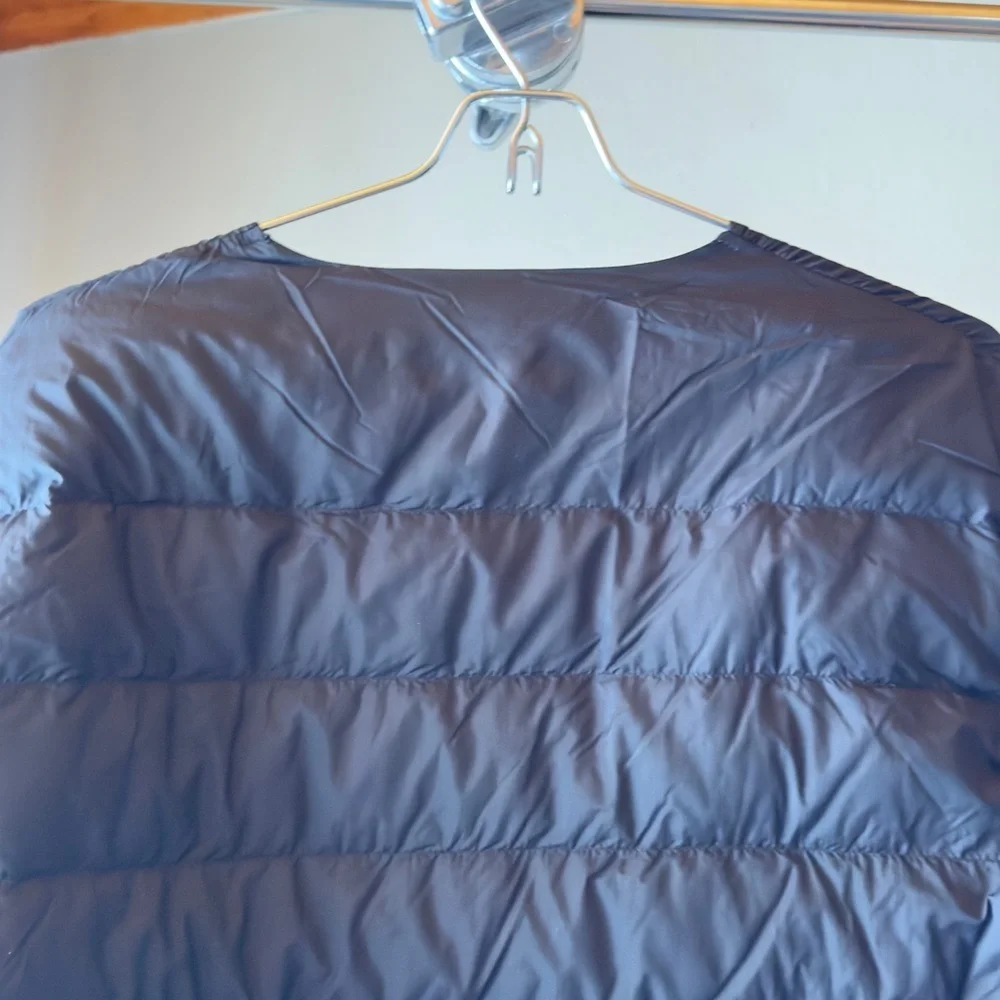 Muji Men's Lightweight Down Collarless Jacket - Picture 7 of 11